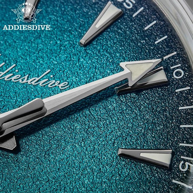 ADDIESDIVE Automatik-Armbanduhr, Edelstahl, Blau, 39 mm, Herren - Bild 1