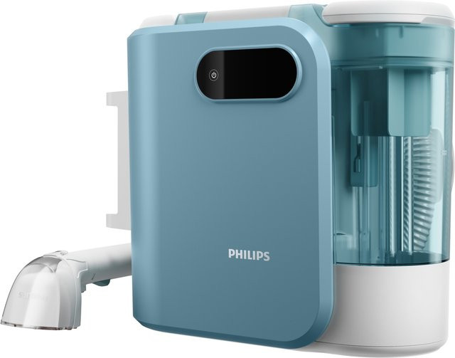 Philips Fleckenreiniger 3000 Series XW3193/11 in Blau mit Hard Floor Nozzle und Display - Bild 1
