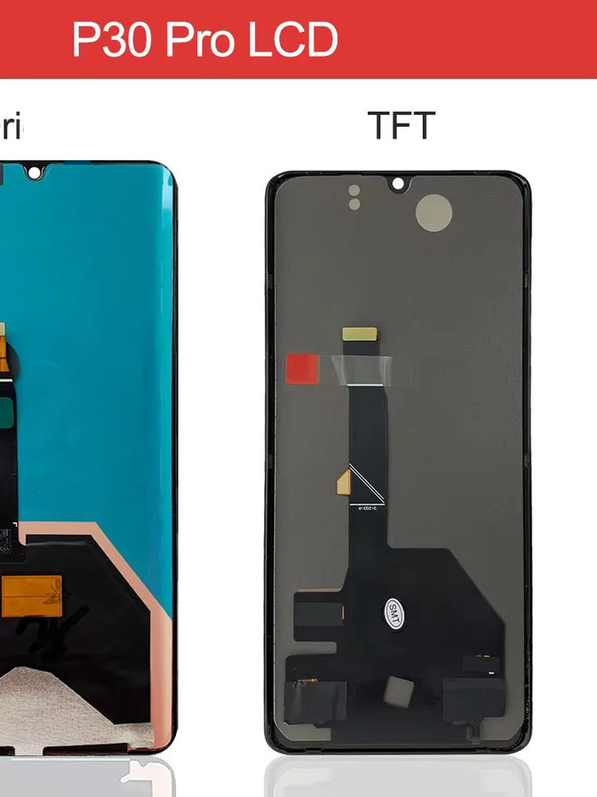 TFT P30 Pro Display Bildschirm mit Touchscreen Digitizer Montage Ersatz für Huawei P30 Pro VOG-L29 VOG-L09 in Schwarz - Bild 5