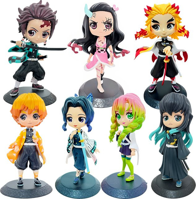 Bandai Ghost Slayer Blade My Wife Shanyi Butterfly Ninja Ganlu Temple Honey Glass Charakter, PVC-Modell, Einzelfigur, Bunt / Mehrfarbig - Bild 1