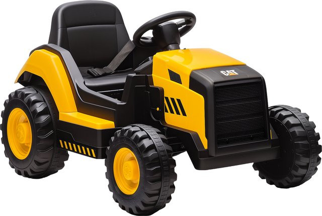 AIYAPLAY CAT Elektrischer Traktor, Aufsitztraktor, Gelb, ab 3 Jahre - Bild 1