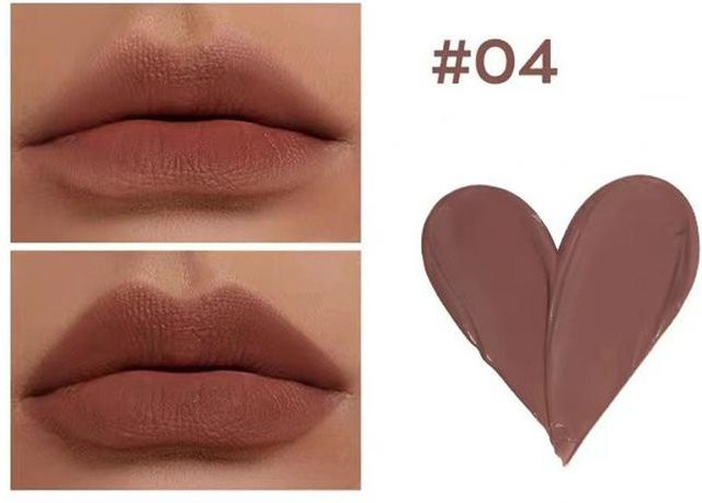 HMM Flüssiger Lippenstift Matt, Nude, Damen - Bild 1