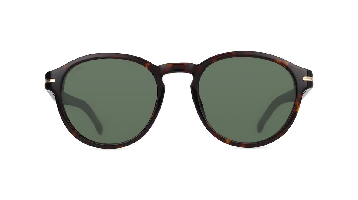 Hugo Boss 1506/S Sonnenbrille Herren, Vollrand, Oval, Acetat, Braun - Bild 1