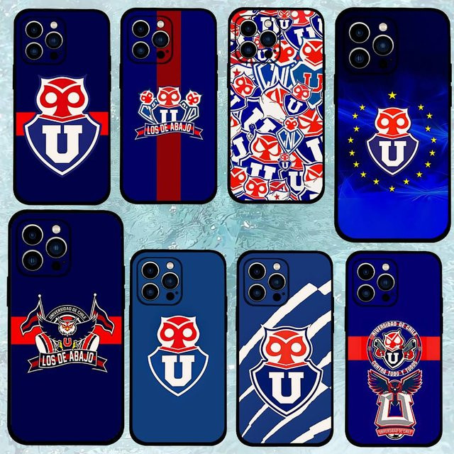 Mesuca Handyhülle C-Chile U-University für iPhone 11 bis iPhone 17 Pro Max Plus Mini aus weichem TPU - Bild 1