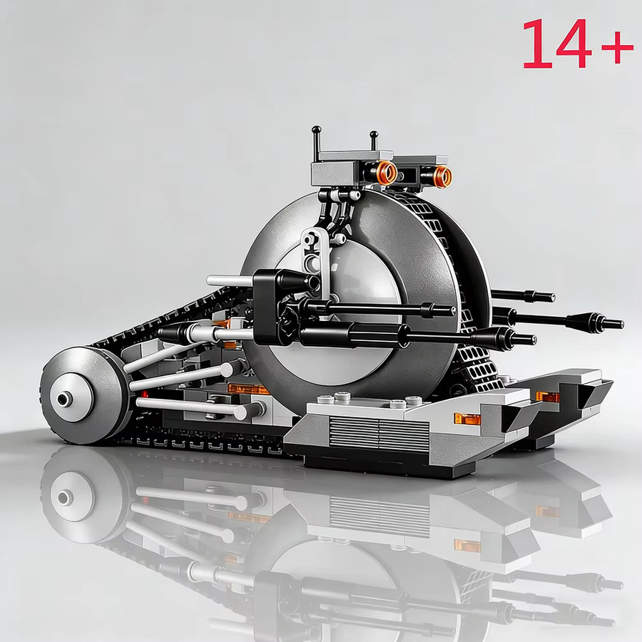 Potdemiel Sci-Fi Armee-Kampfroboter, Baustein-Modell, 271 Teile, ab 14 Jahren - Bild 2