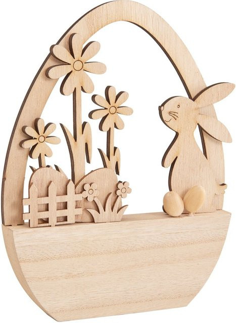 VBS Holz-Steckmotiv Ei Meister Lampe in Beige aus Sperrholz - Bild 1
