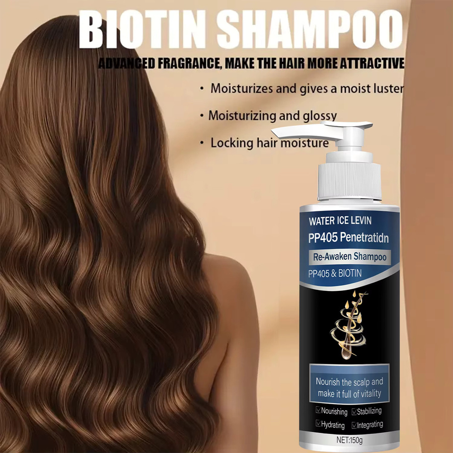 Water Ice Levin Shampoo mit Biotin, Keratin, Kollagen & Rosmarin - Bild 5