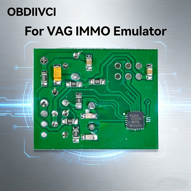 VessTek VAG Immo-Emulator Diagnose Tool zur ECU Wegfahrsperre Sperrung für VW in Grün - Bild 1