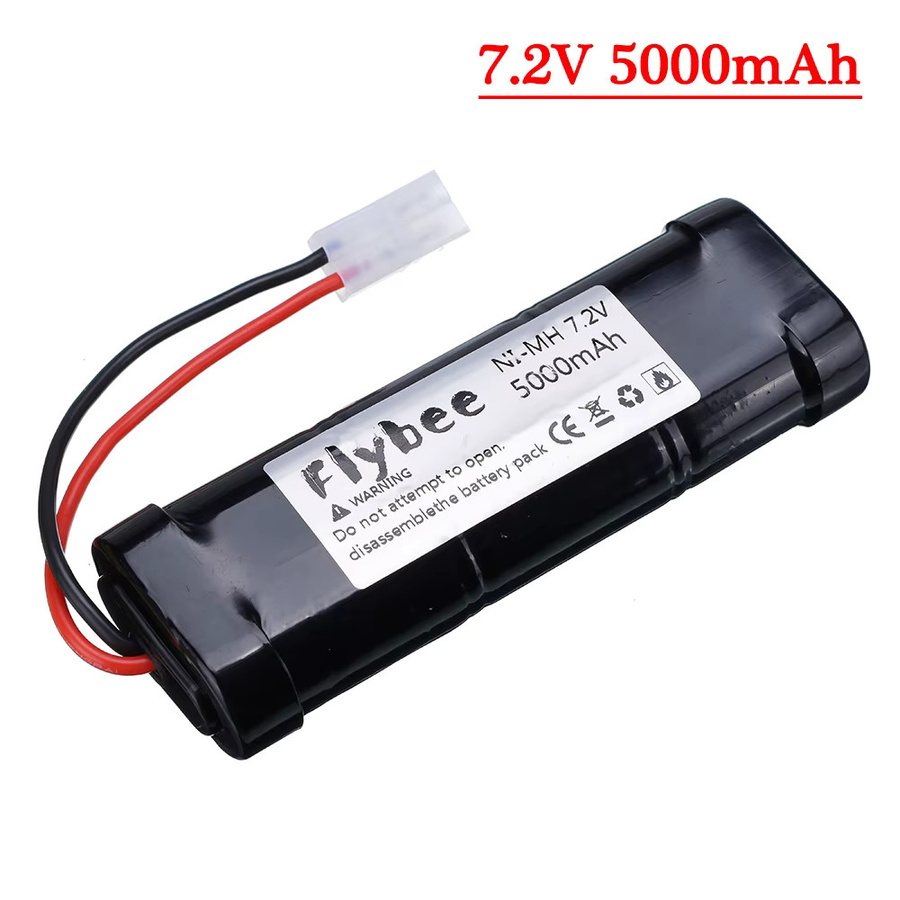 GAOLAG Ni-MH SC Akku 7,2V 6800mAh mit Tamiya-Anschluss in Schwarz für RC-Spielzeug, LKW, Auto und Helikopter - Bild 3