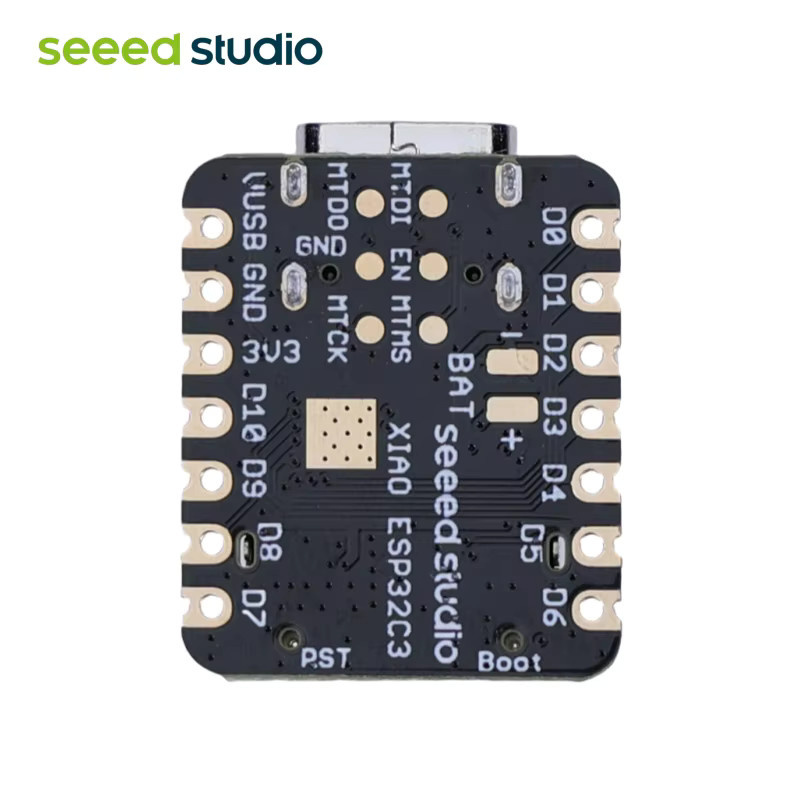 Seeed Studio Xiao ESP32C3 Entwicklungsboard mit WLAN, Bluetooth 5.0 BLE und Antenne in Schwarz - Bild 3