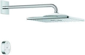 Grohe Kopfbrause Rainshower SmartConnect 310 mit Brausearm 42,2 cm, quadratisch, 2 Strahlarten, chrom - Bild 1