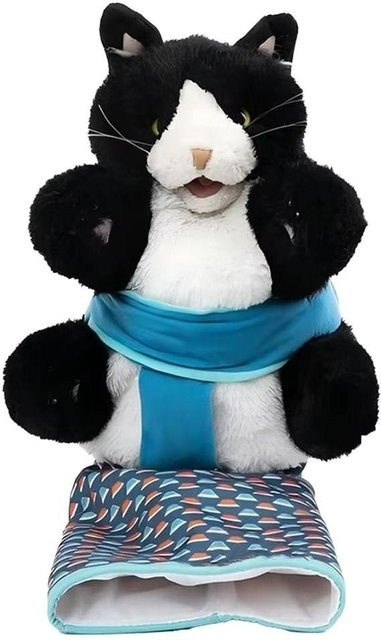 Yiran toy Katzenpuppe Ringerhandschuh, Stofftier, Weicher Plüsch - Bild 1