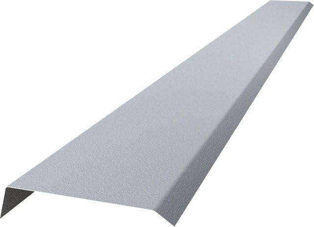Smart Cover Solution Kappleiste aus verzinktem Stahl in Silber, B/T/H: 100 x 5,5 x 1,5 cm - Bild 1