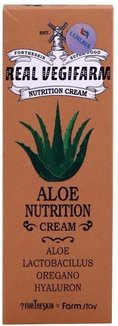 Farm Stay Super Food Real Vegifarm Nutrition Cream Aloe, 100 ml - Bild 1