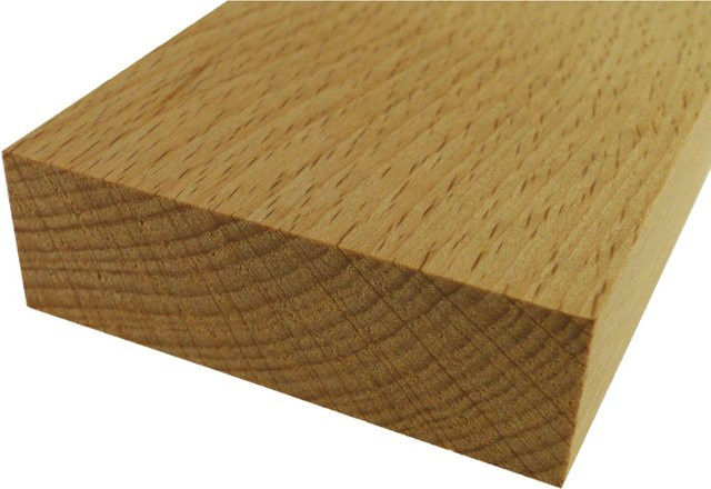 Döllken Profiles Rechteckleiste aus Buche, braun, B: 29 mm, H: 3 mm, L: 1000 mm - Bild 1