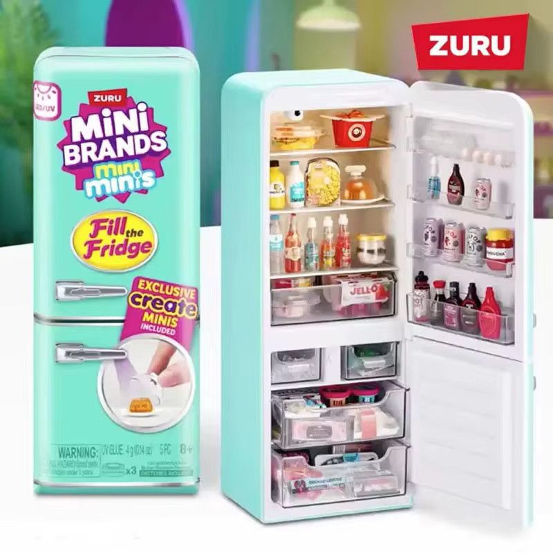 Zuru Blind Box Mini Kühlschrank Ball Mystery Box mit Anime Figuren als Multicolor Desktop Ornament zur Dekoration und zum Sammeln - Bild 2