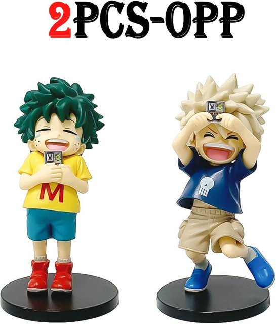 My Hero Academia Izuku Midoriya / Katsuki Bakugo Figur, Modell Dekoration Puppe, ab 14 Jahren - Bild 1