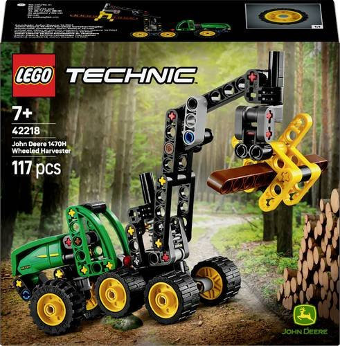 Lego Technic John Deere 1470H Rad-Harvester Konstruktionsspielzeug - Bild 1