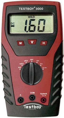 Testboy TB-3000 Digitales Hand-Multimeter CAT IV 600V in Rot - Bild 1