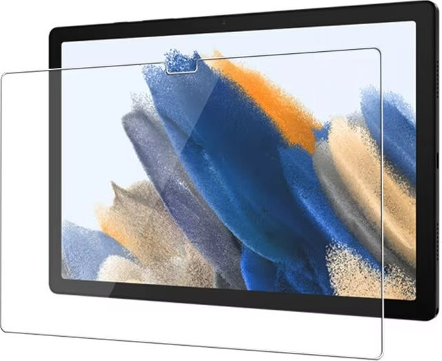 Displayschutzfolie aus gehärtetem Glas für Samsung Galaxy Tab S6 Lite, S7, S8, S9, S10, S9 FE, S9 FE Plus, S9 Plus, S10 Ultra, A8 und A9 Plus in Transparent - Bild 1
