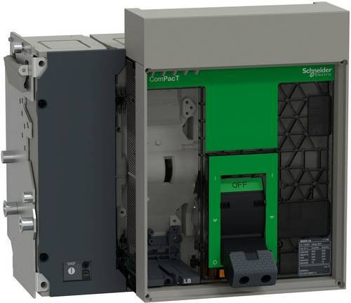 Schneider Electric C080B4WM Leistungsschalter in Grau und Transparent - Bild 1