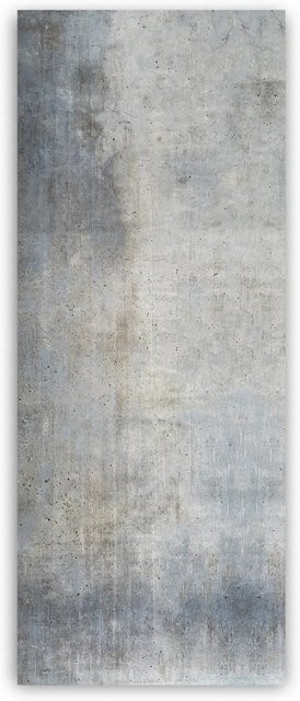 Walllux Duschrückwand Beton Flair in Grau mit Steinoptik aus Alu-Verbund, B: 100 cm, H: 255 cm, Stärke: 3 mm - Bild 1