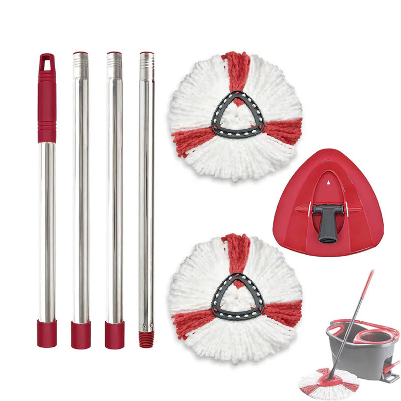 Vileda Ersatz-Set für EasyWring 1-Tank Spin Mop System mit Moppköpfen, Mopphalter und Moppbasis - Bild 7