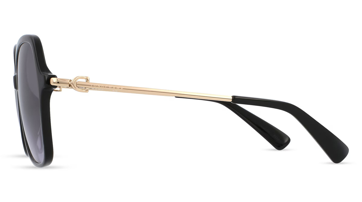 Longchamp LO705S Sonnenbrille Butterfly, Vollrand, Kunststoff, Unisex, schwarz - Bild 2