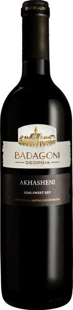 Badagoni Akhasheni Rotwein Saperavi 2024, Kachetien, halbsüß, 0,75 l - Bild 1