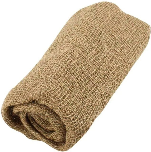 Galaflor Winterschutzvlies aus Jute in Braun für Pflanzen, Breite: 105 cm, Länge: 500 cm - Bild 1