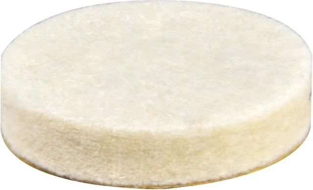 Wagner Filz Soft Selbstklebend Weiß Ø 30 mm x 60 mm 8 Stück - Bild 1