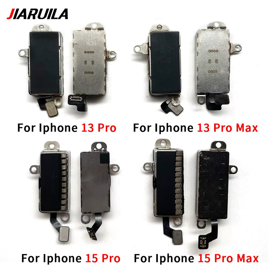Taptic Engine Vibrationsmotor Flexkabel Ersatzmodul für iPhone 16 15 14 13 Pro Max 15 Plus 13 mini in Schwarz - Bild 3
