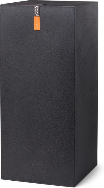 Capi Säule Smooth Schwarz B/T/H: 36 x 36 x 79 cm - Bild 1