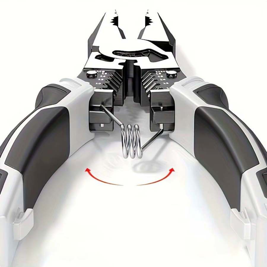 WOZOBUY Multifunktionale Universal-Diagonalzange und Spitzzange in Schwarz für Elektriker und Hardware-Arbeiten - Bild 2