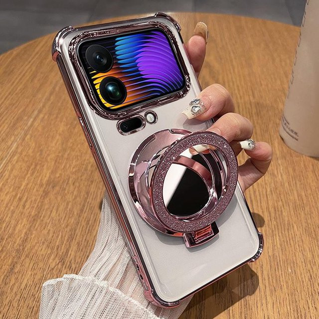 Xiaomi Silikon-Schutzhülle mit Airbag-Design für Xiaomi 17 Pro, Pro Max und Xiaomi 12 in Transparent - Bild 1