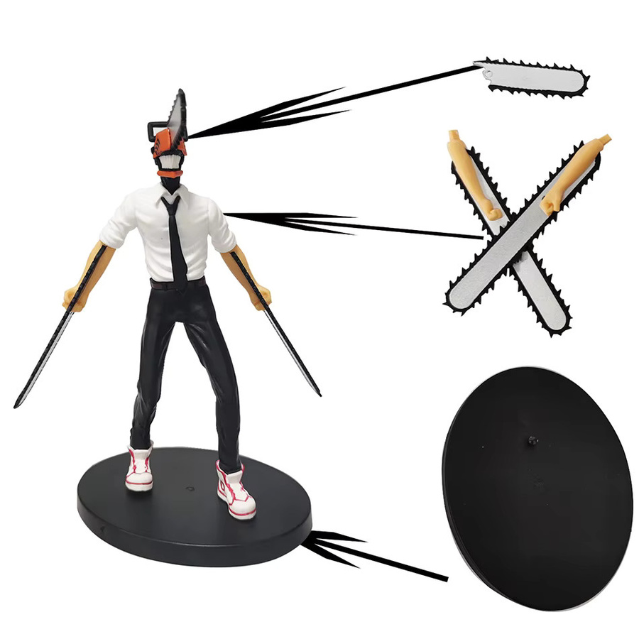 Bandai Chainsaw Man Denji Action Figure, 18 cm, Kunststoff - Bild 5