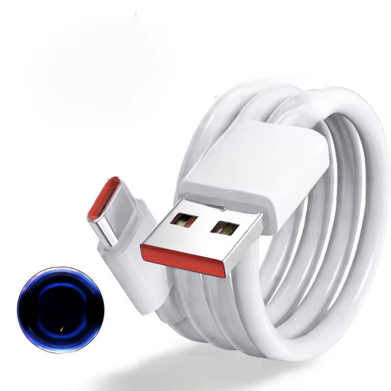 Xiaomi USB Typ C Ladekabel 120 W Turbo Schnellladekabel in Weiß für Redmi und Poco Modelle - Bild 1