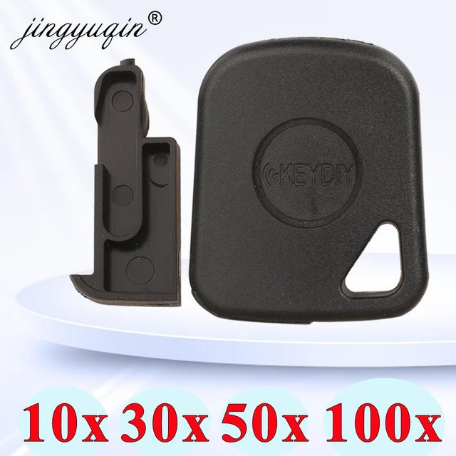 Jingyuqin Universal KEYDIY Transponder Auto Schlüssel Griff Fob Shell Fall in Schwarz für KD VVDI Schlüssel Klinge Kopf - Bild 1