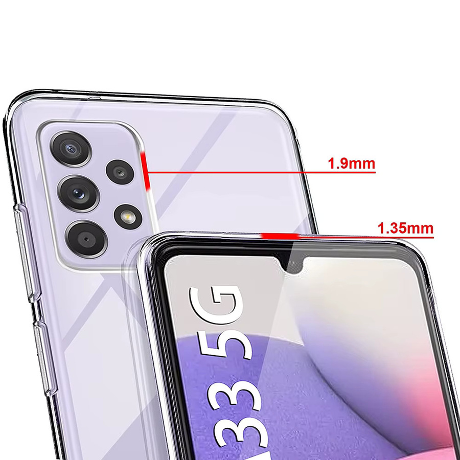 Transparente Handyhülle für Samsung Galaxy A73 A53 A33 A13 A01 A10 A20 A30 A40 A50 A11 A72 A52 A42 A32 A22 A12 A23 4G 5G - Bild 3
