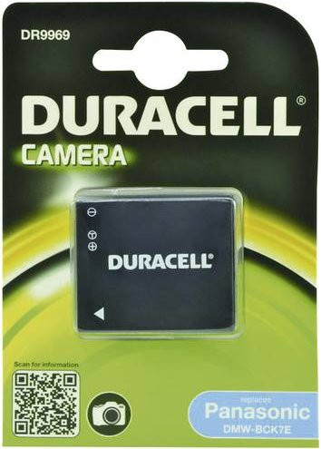 Duracell Lithium-Ionen Kamera-Akku DMW-BCK7 in Schwarz mit 630 mAh - Bild 1