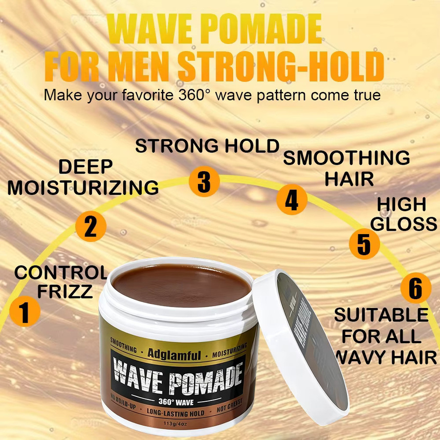 Adglamful Haar-Styling-Pomade Creme für Herren, 113 g - Bild 5