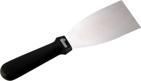 Mr. GARDENER Plancha-Spachtel aus Edelstahl in Silber - Bild 1
