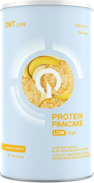QNT Protein Pancake Bananengeschmack reduziertem Zucker 500 g - Bild 1