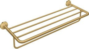 Hansgrohe Axor Uni Circular Handtuchablage Wandmontage in Gold poliert, B: 65,5 cm - Bild 1