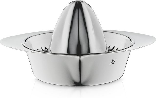 WMF Zitronenpresse aus Edelstahl in Silber mit ergonomischem Griff und spülmaschinenfestem Design - Bild 1