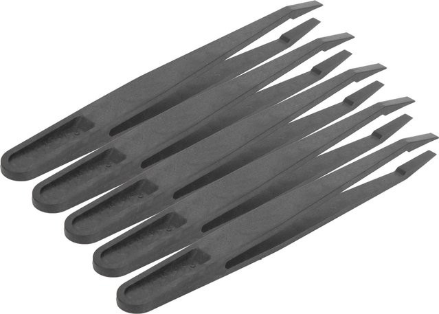 20 Stück Antistatische Pinzetten mit gebogener Spitze aus Kohlefaser von TOMTOP JMS in Grau für DIY Elektronik und Uhrenreparatur - Bild 1