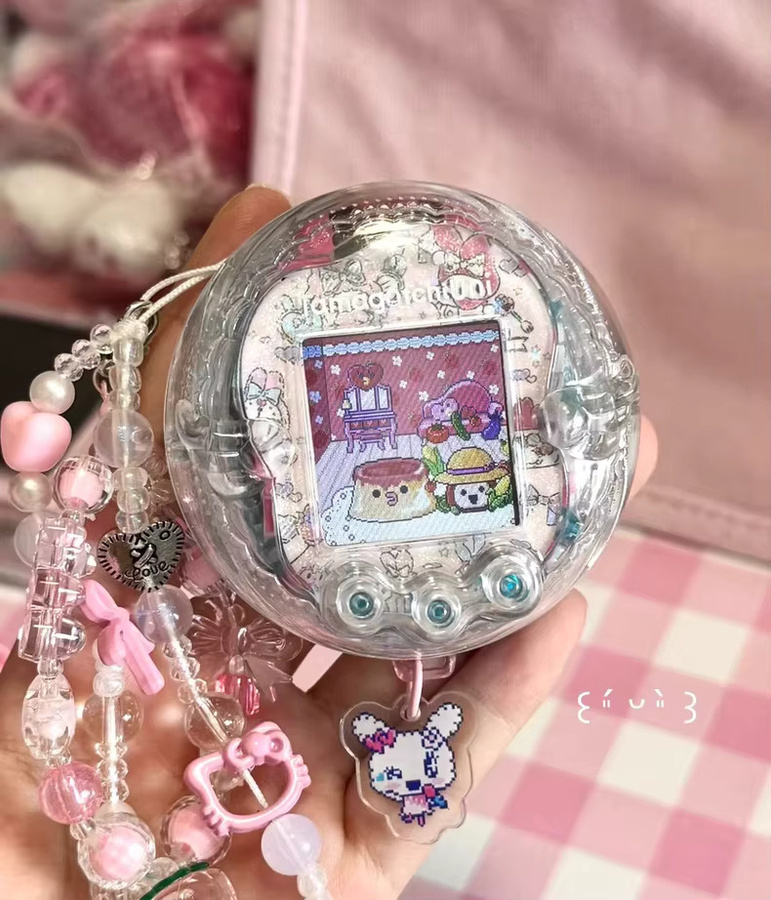 Bandai Tamagotchi Uni Magic Transformer Case Schutzhülle in Transparent - Bild 1