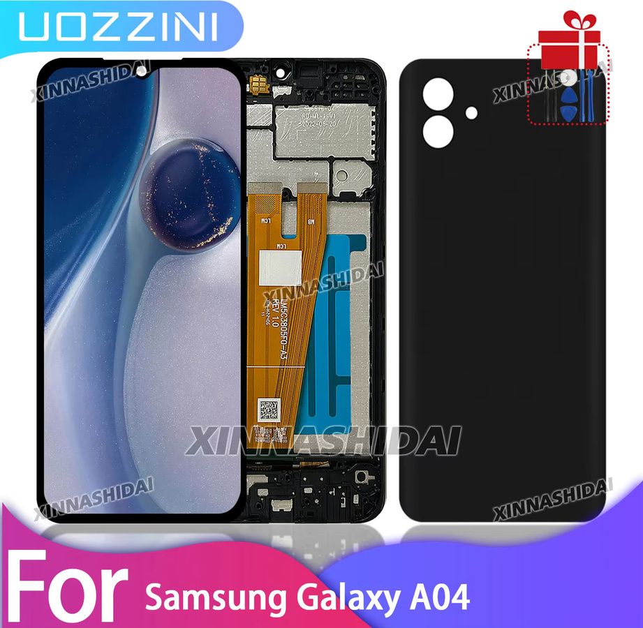 Samsung Galaxy A04 Ersatzdisplay mit 6,5 Zoll LCD-Touchscreen-Digitizer-Einheit in Schwarz für Galaxy A045F A047F A042F - Bild 3