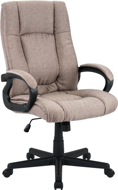 CLP Bürostuhl Sparta ergonomischer Drehstuhl mit Stoffbezug, höhenverstellbar und mit Wippfunktion - Bild 1