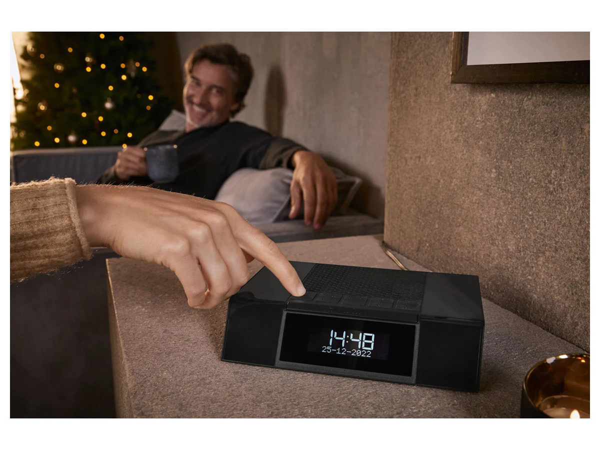 Silvercrest DAB+ und FM Radio in Schwarz mit Alarmfunktion - Bild 3